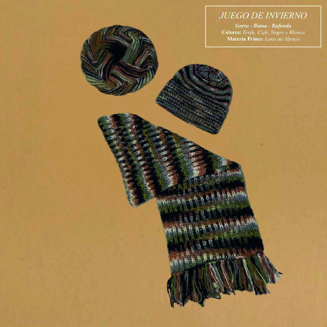 Conjunto de accesorios Chuquiragua